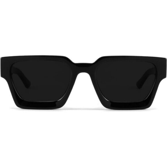 ⚡Men Black Fashion Thick Trendy Square Shades Rectangle Designer SunGlasses - Picture 2 of 7